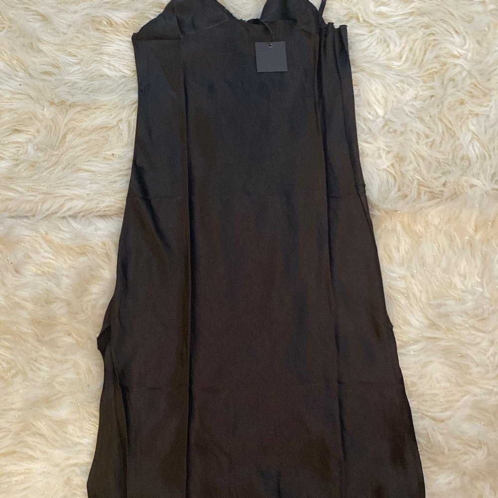 Satin Slip Dress - Picture 7 of 7